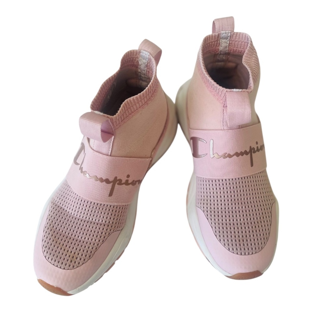 Pink Champion Meloso Rally Pro shoes athletic wear sneakers size 6.5 - Picture 7 of 14